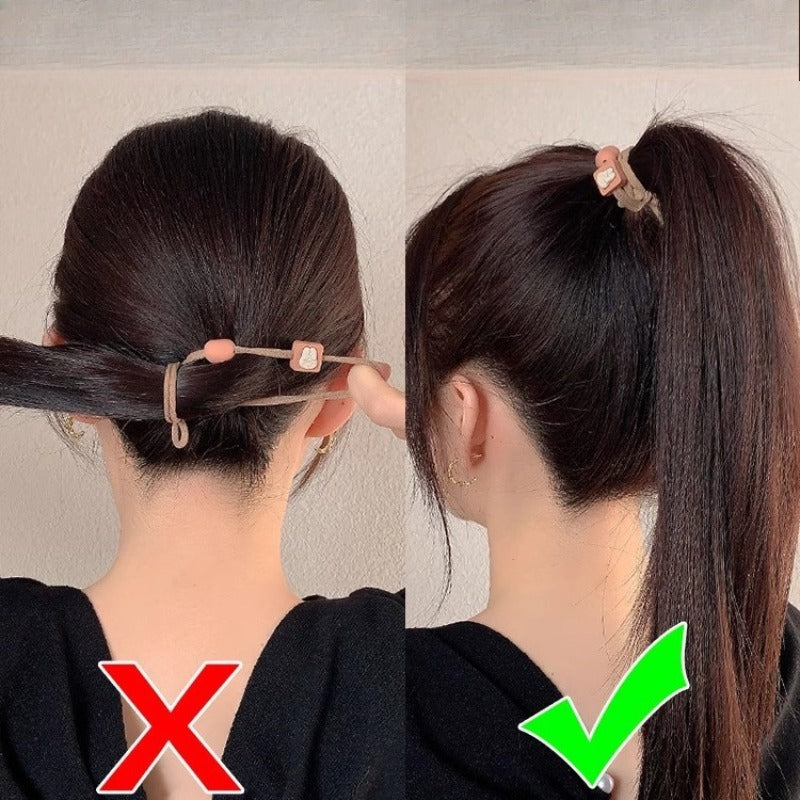 Wholesale Rubber Band Headband, High Ponytail Temperament, Caring, Simple, High Elasticity, Durable Headband